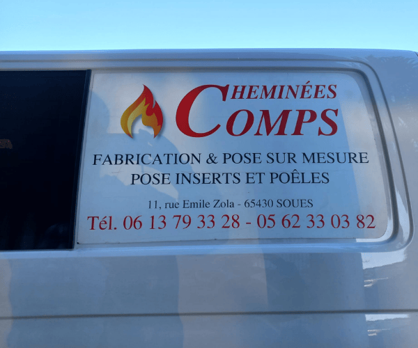 camion floqué par l'agence publimix dans les hautes pyrénées